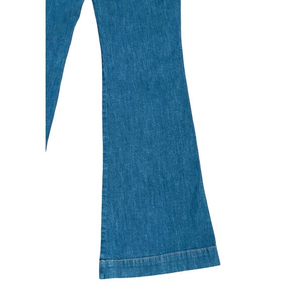 Theory Denim Flare Trouser Jeans Size 4 Designer Business Casual Going Out - Picture 8 of 12